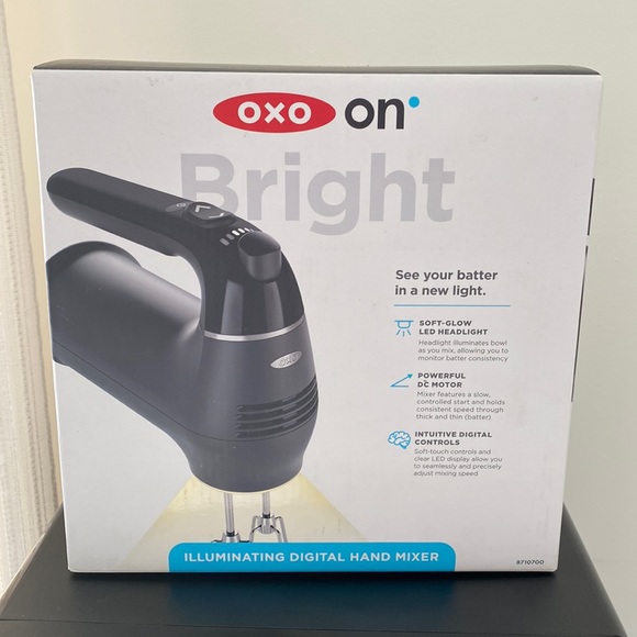 Oxo Kitchen Illuminating Digital Hand Mixer New In Box Poshmark